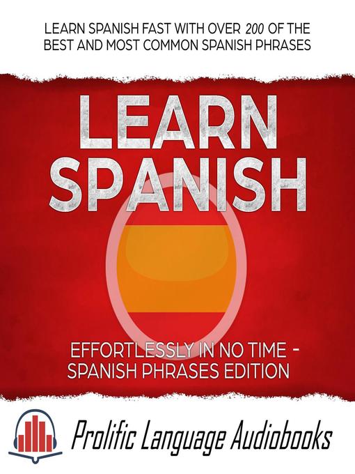 Cover image for Learn Spanish Effortlessly in No Time – Spanish Phrases Edition